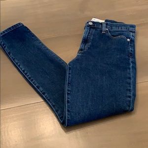 Gap true skinny high rise jeans